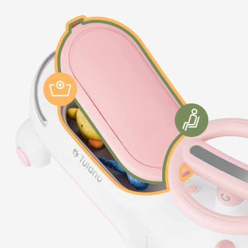 Jeździk dla dzieci grawitacyjny Focus 45 Pink