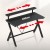 Biurko gamingowe Hero 1.9 Black 120 cm