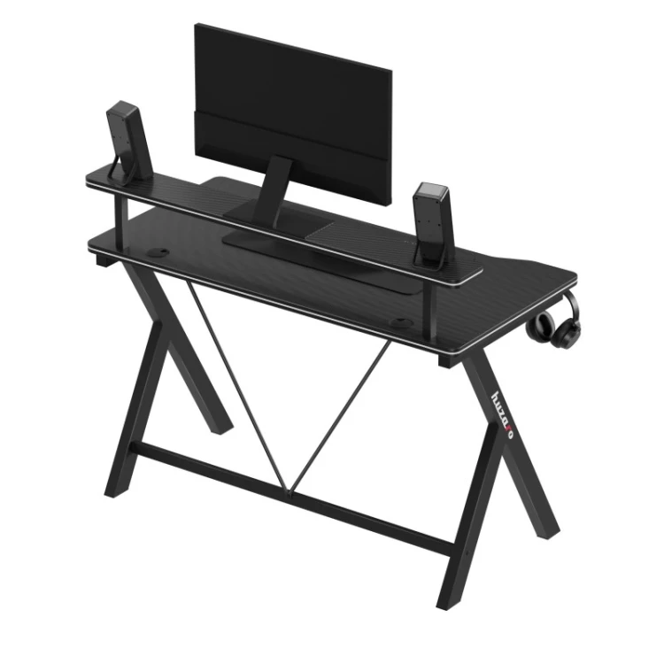 Biurko gamingowe Hero 1.9 Black 120 cm