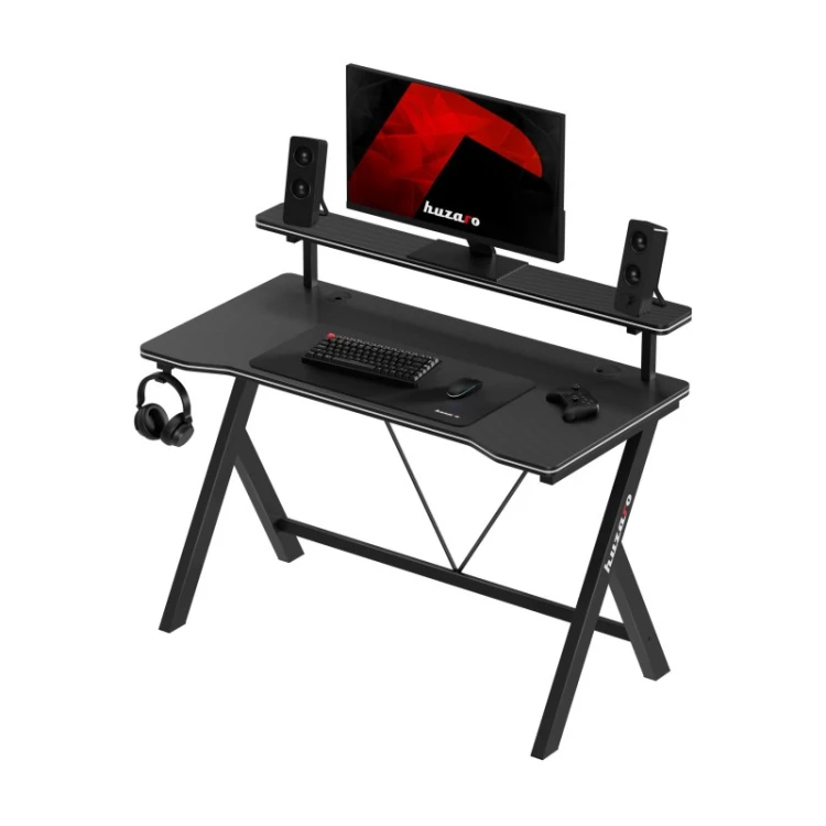 Biurko gamingowe Hero 1.9 Black 120 cm