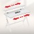 Biurko gamingowe Hero 1.9 White 120 cm