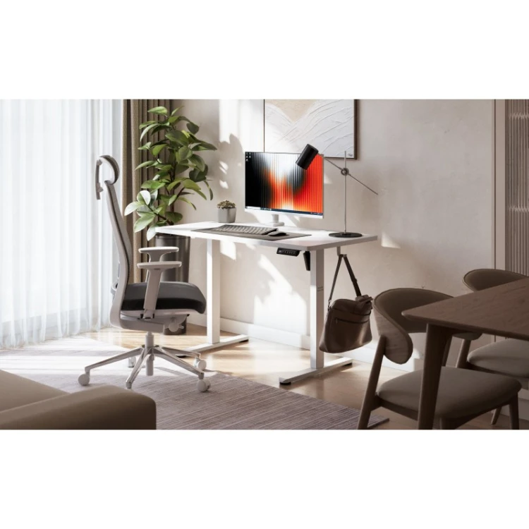 Biurko elektryczne Leader 6.9 White 120 cm