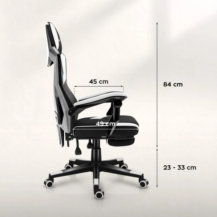 Fotel gamingowy Combat 3.1 White