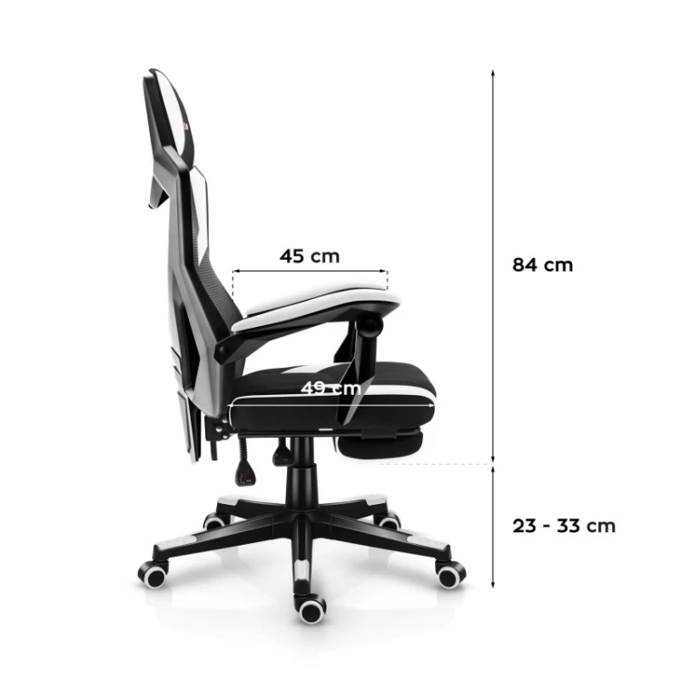 Fotel gamingowy Combat 3.1 White