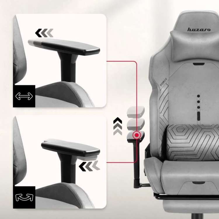 Fotel gamingowy Force 8.1 Grey