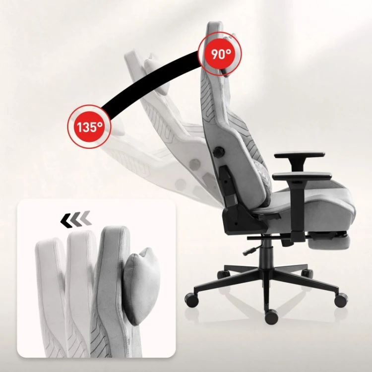 Fotel gamingowy Force 8.1 Grey