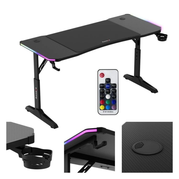 Biurko gamingowe Hero 3.6 RGB Black