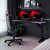 Biurko gamingowe Hero 4.6 RGB Black 160 cm