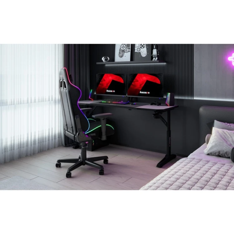 Biurko gamingowe Hero 4.6 Black 160 cm