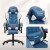 Fotel gamingowy welurowy Force 2.7 Blue