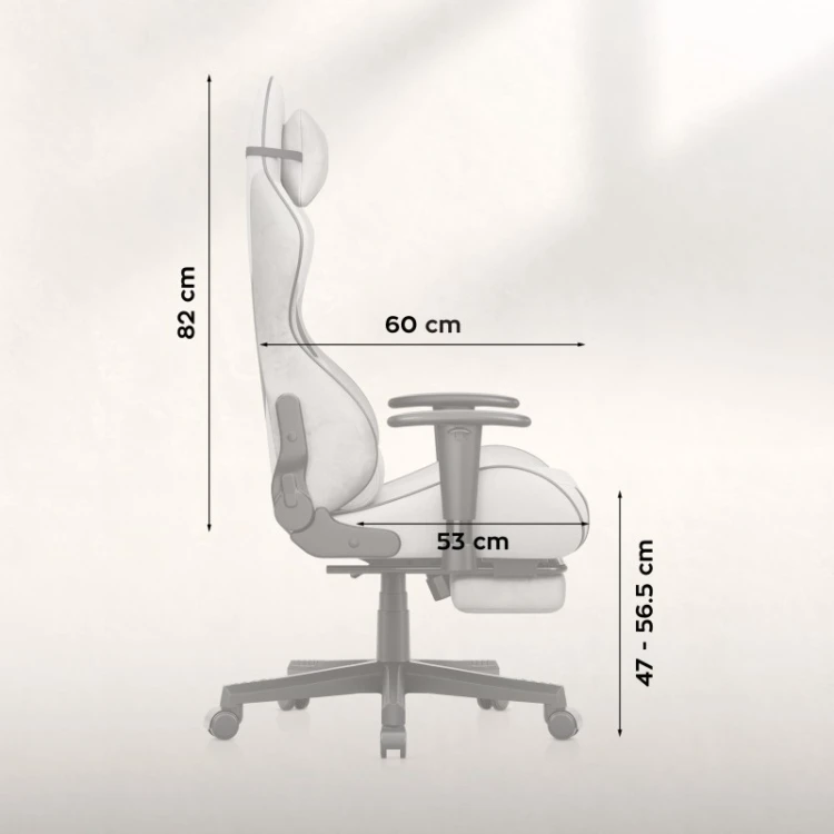 Fotel gamingowy Force 5.7 Grey
