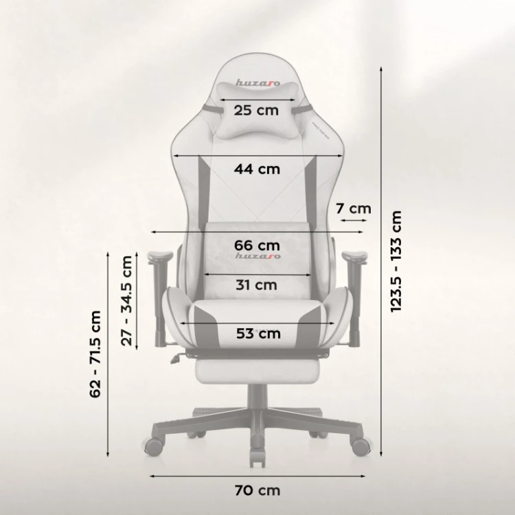 Fotel gamingowy Force 5.7 Grey