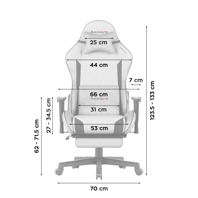 Fotel gamingowy Force 5.7 Grey
