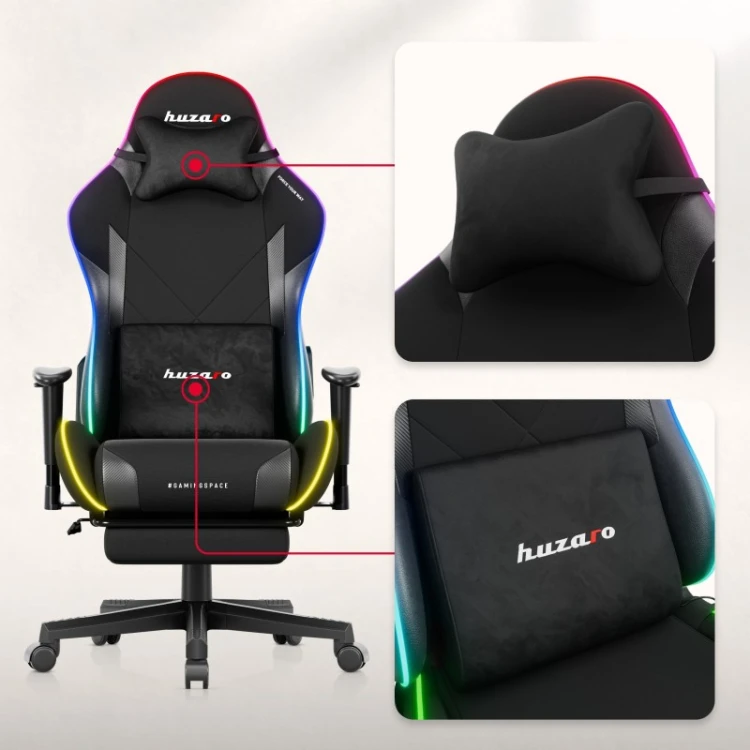 Fotel gamingowy Force 5.7 RGB Black