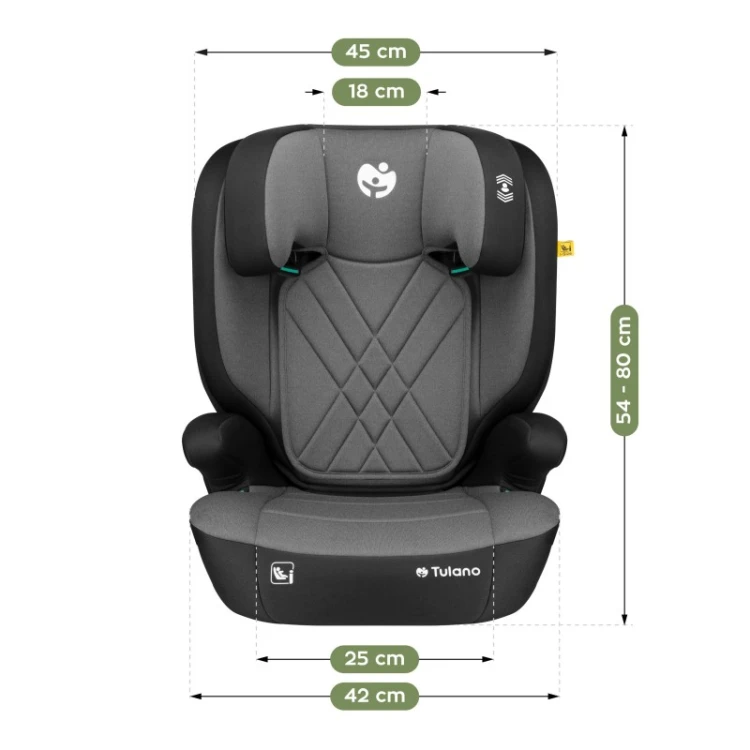 Fotelik samochodowy Joy 45 Grey