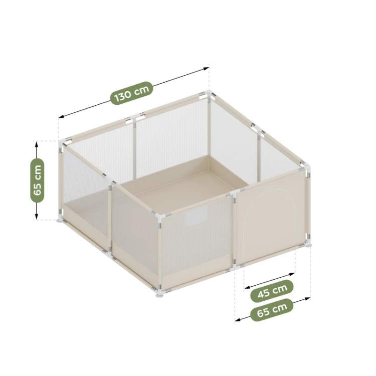Kojec dla dzieci Cozy 20 Beige - 130 cm