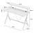 Biurko gamingowe Hero 1.9 RGB White 120 cm