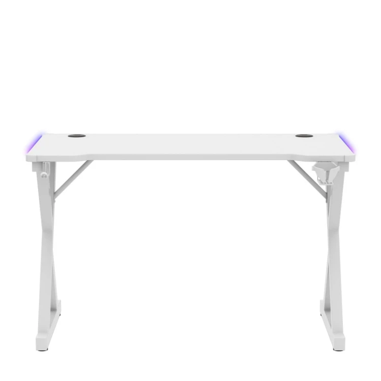 Biurko gamingowe Hero 2.3 RGB White 120 cm