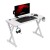 Biurko gamingowe Hero 2.3 RGB White 120 cm