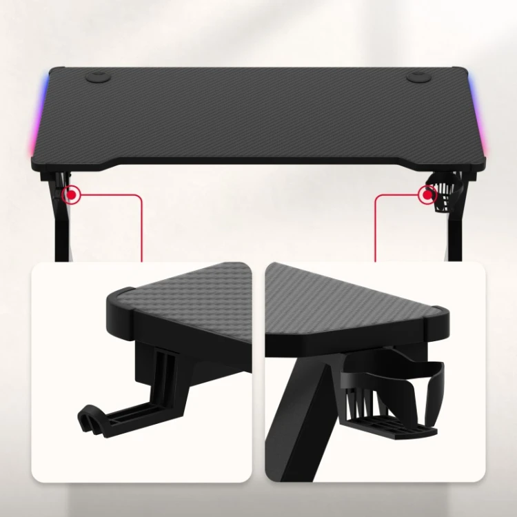 Biurko gamingowe Hero 2.3 RGB 120 cm
