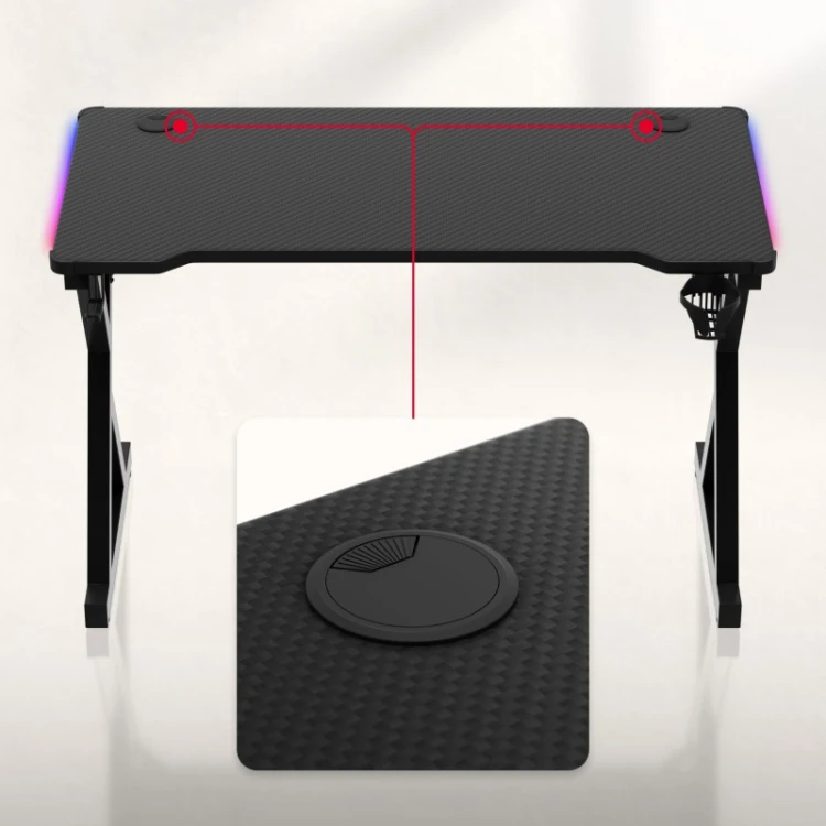 Biurko gamingowe Hero 2.3 RGB 120 cm