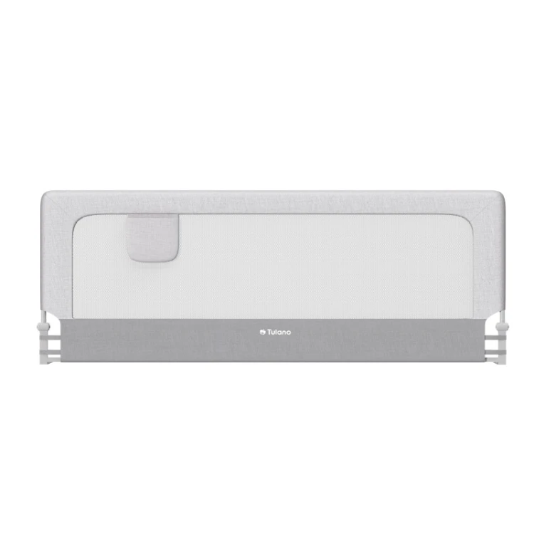 Barierka ochronna na łóżko Cover 30 White-Grey 200 cm