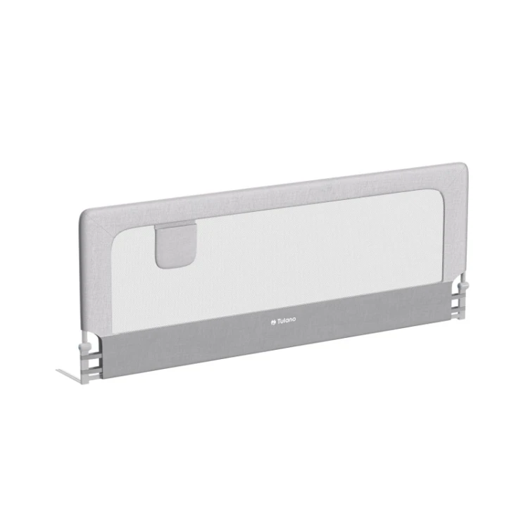 Barierka ochronna na łóżko Cover 30 White-Grey 200 cm