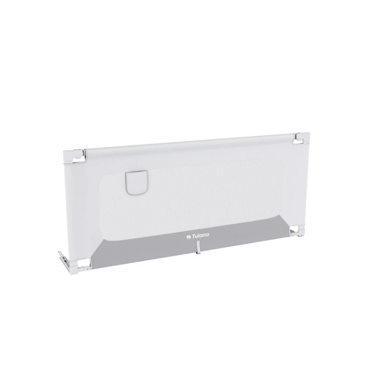 Barierka ochronna na łóżko Cover 46 White-Grey 160 cm