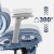 Fotel biurowy z masażem Visioner 8.3 Grey