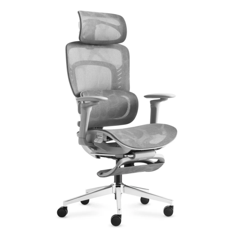 Fotel biurowy z masażem Visioner 8.3 Grey