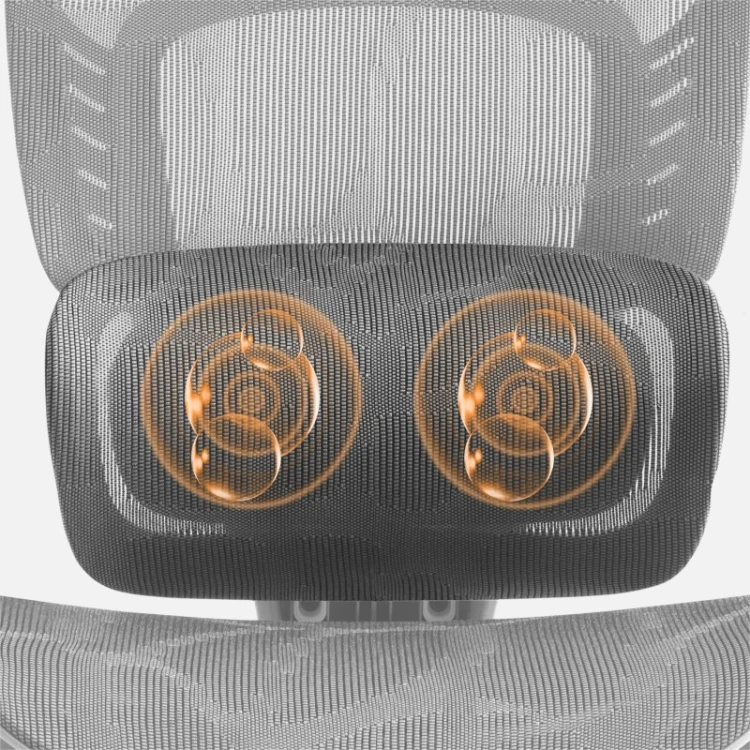 Fotel biurowy z masażem Visioner 8.3 Grey