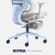 Fotel biurowy z masażem Visioner 8.3 Grey