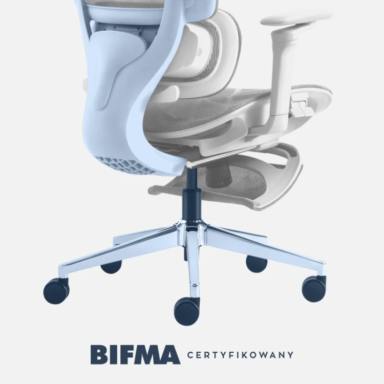 Fotel biurowy z masażem Visioner 8.3 Grey