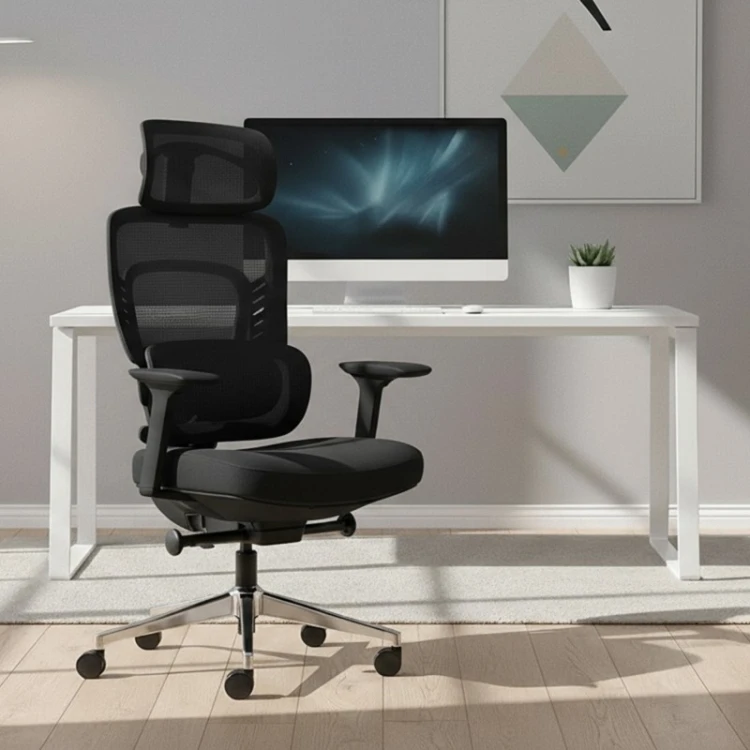Fotel biurowy z masażem Visioner 6.1 Black