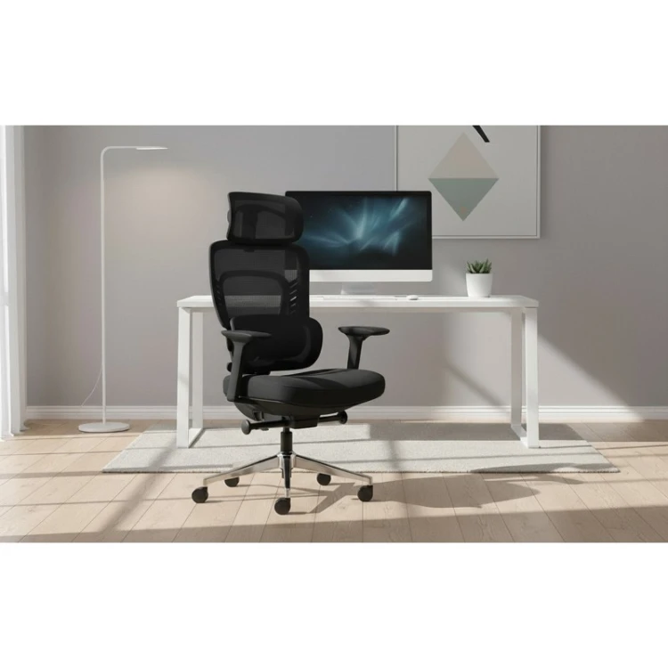 Fotel biurowy z masażem Visioner 6.1 Black