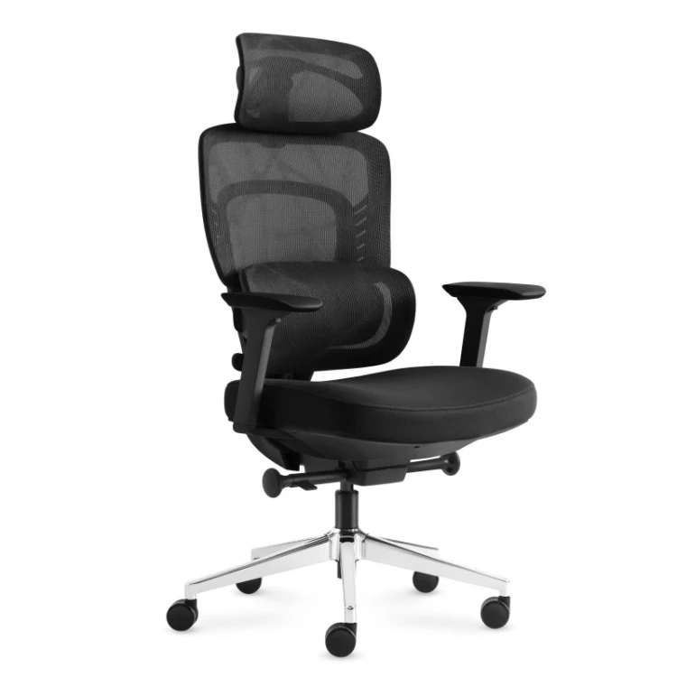 Fotel biurowy z masażem Visioner 6.1 Black