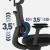 Fotel biurowy z masażem Visioner 6.1 Black