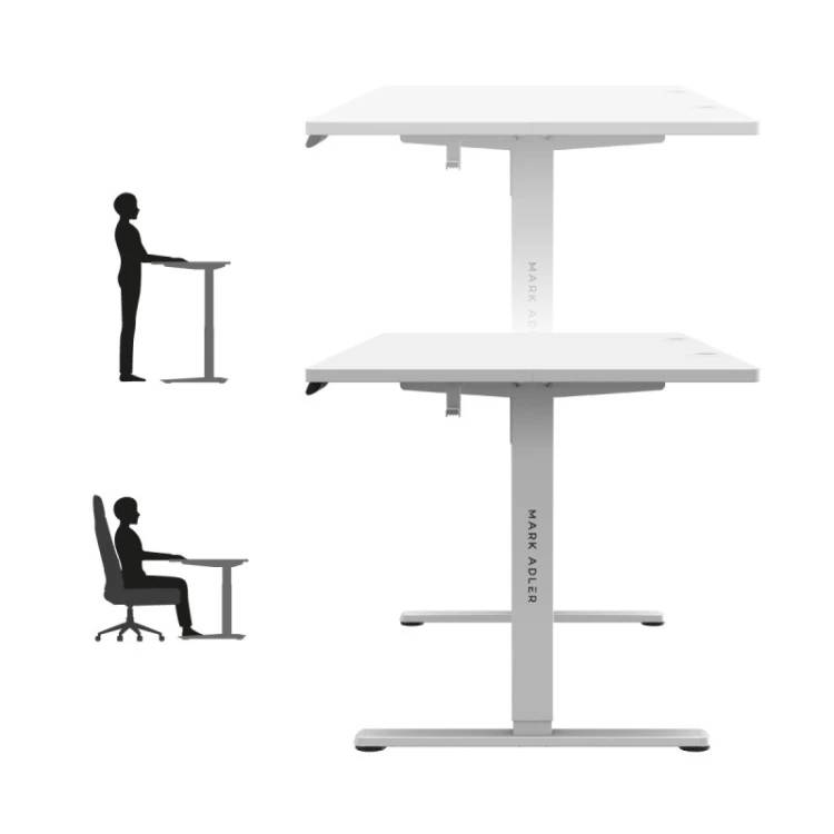 Biurko elektryczne Leader 7.6 White 160 cm