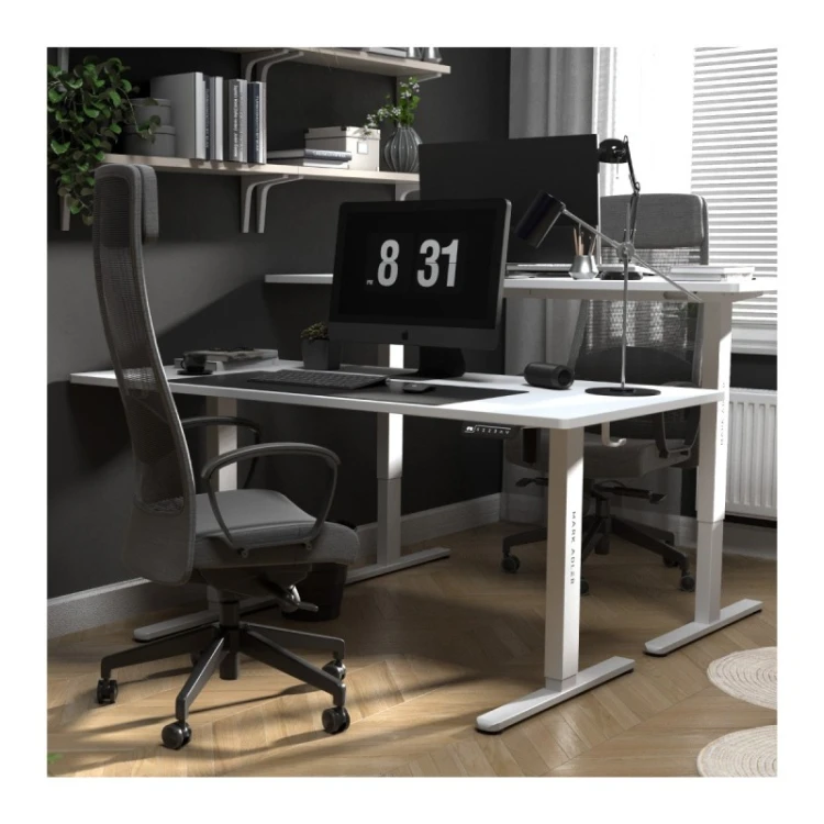 Biurko elektryczne Leader 7.6 White 160 cm
