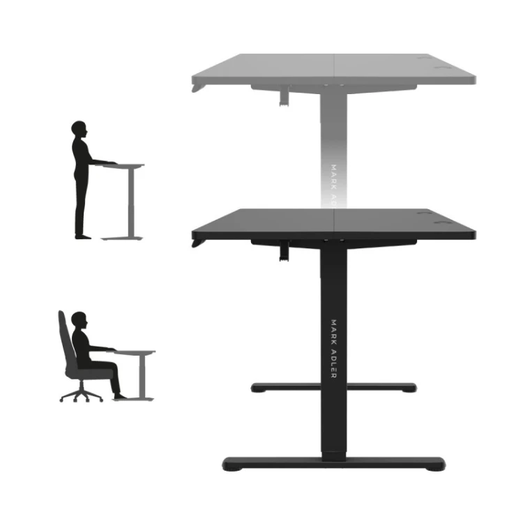 Biurko elektryczne Leader 7.6 Black 160 cm