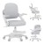 Fotel do biurka dla dziecka Junior 4.3 Blue-grey
