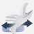 Fotel do biurka dla dziecka Junior 4.3 Blue-grey