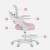 Fotel do biurka dla dziecka Junior 4.3 Pink-grey