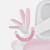 Fotel do biurka dla dziecka Junior 4.3 Pink-grey