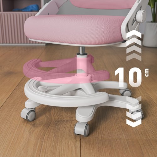 Fotel do biurka dla dziecka Junior 4.3 Pink