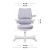 Fotel do biurka dla dziecka Junior 5.7 Purple