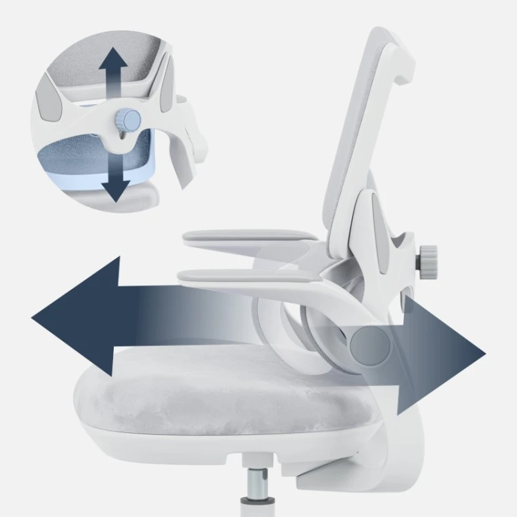 Fotel do biurka dla dziecka Junior 5.7 Grey