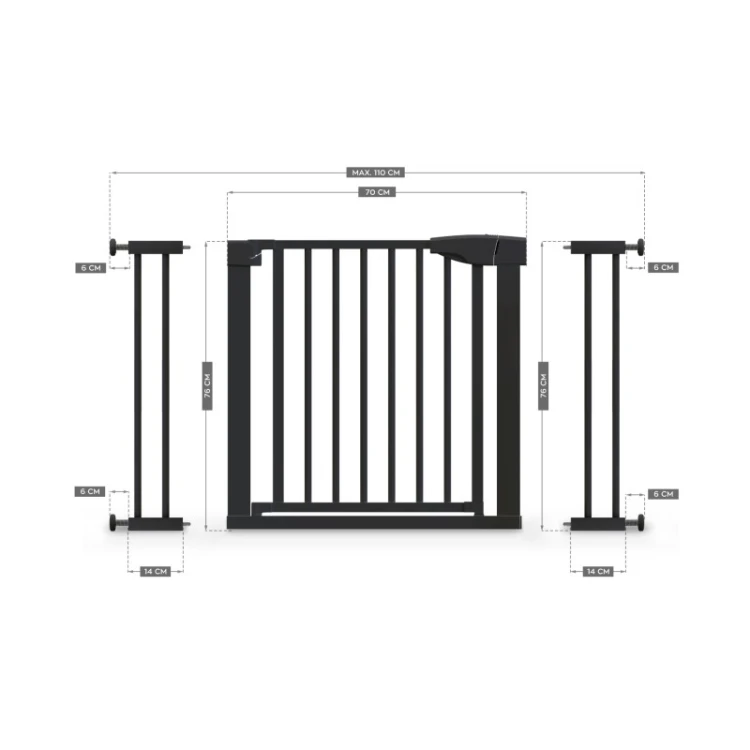 Barierka rozporowa Guardian 3.0 Black