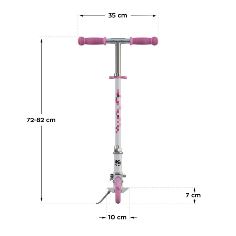 Hulajnoga Zigzag 35 Pink