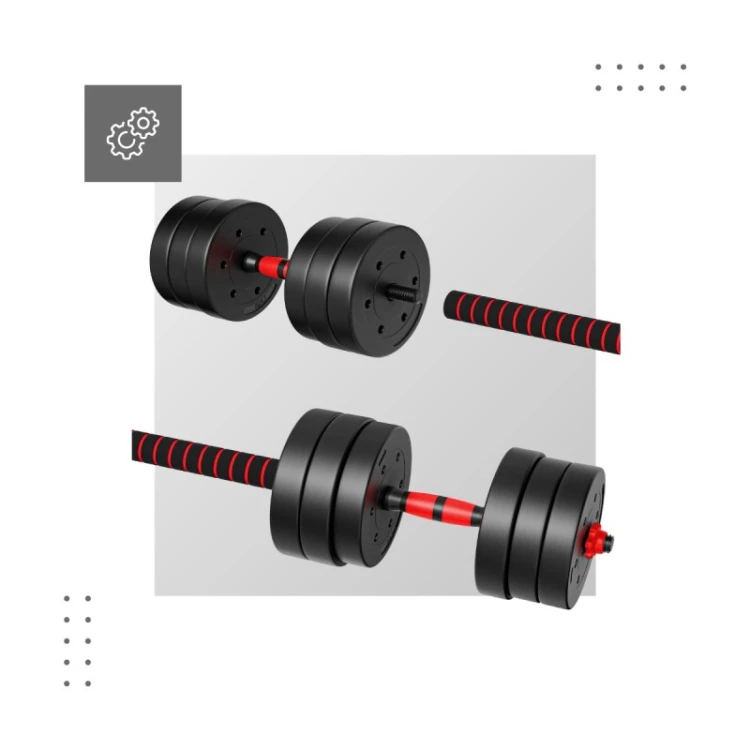 Zestaw hantli 20 kg Lion 20
